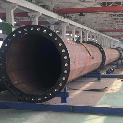Cực điện cao thế mạ kẽm 110kv Hình lục giác 9m Tiện ích