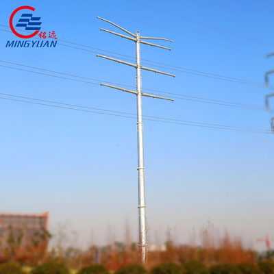 Điện hình bát giác Cực điện phân phối điện 11kv Nhúng nóng