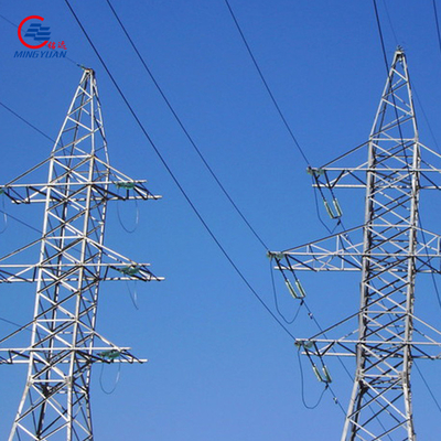 Tháp điện cao thế mạ kẽm Q355b Đường dây truyền tải 220kv
