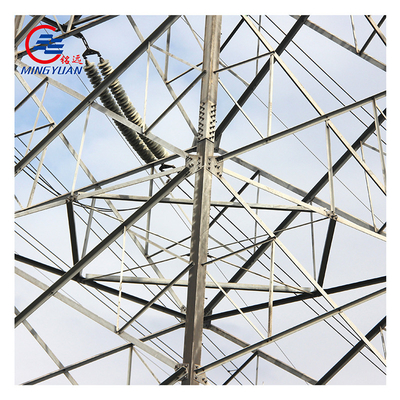 Tháp truyền tải điện cao thế mạ kẽm Q345 ASTM A123