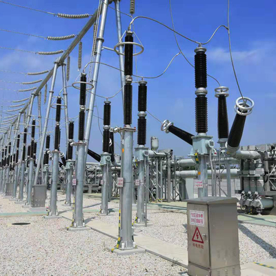 Cấu trúc cổng trạm phụ tiên tiến cho truyền điện an toàn và ổn định 230kv 500kv