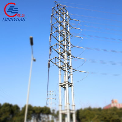 Công suất truyền tải điện trên không cao áp Góc lưới 550kV Căng thẳng cao Q460