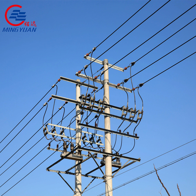 Công suất truyền tải điện trên không cao áp Góc lưới 550kV Căng thẳng cao Q460