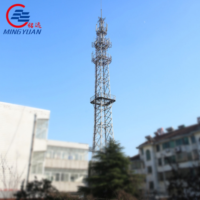 Tháp di động tự hỗ trợ hình tam giác mạ kẽm 30m 45m 60m Q355B Ăng-ten truyền dẫn GSM
