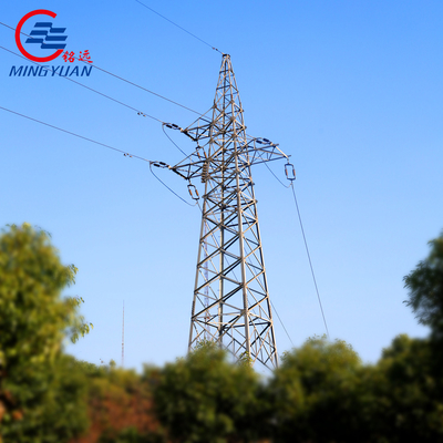 Đường dây truyền tải điện cao thế Lưới thép mạ kẽm Q355B