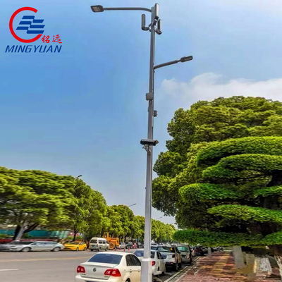 Q345 Q355 Cột đèn mạ kẽm cao 35m 45m ngoài trời cho sân vận động bóng đá
