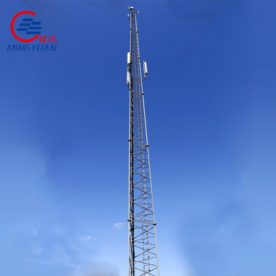 Mạch đôi HDG Mast Tiện ích Đường truyền Cột thép Hình bát giác Đa giác thon