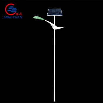 Đèn đường thép mạ kẽm Cực ngoài trời Đèn công viên cột cao Đèn LED năng lượng mặt trời ANSI