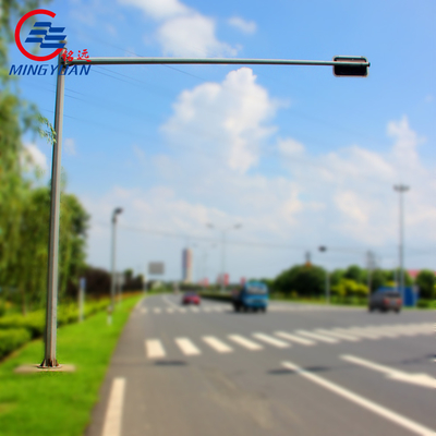 Camera gắn camera quan sát cực thép mạ kẽm Giám sát an ninh tiện ích hình bát giác kim loại