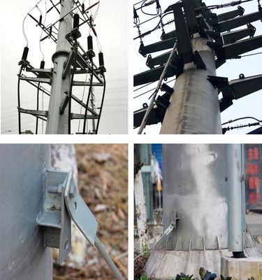 Tháp mạch đôi điện áp cao 66 Kv Voltage